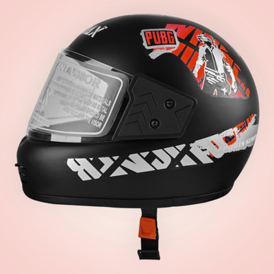 Font unisex full facce helmet original-374-ABC Motorbike Helmet(Red)