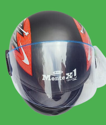 MonteX-1 Montex-1Full Face New Bike helmet_4094 Motorbike Helmet(Multicolor)