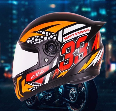 OZONE ONS_Premium Quality_Helmet_GV_@A@_29 Motorbike Helmet(RED BLACK)