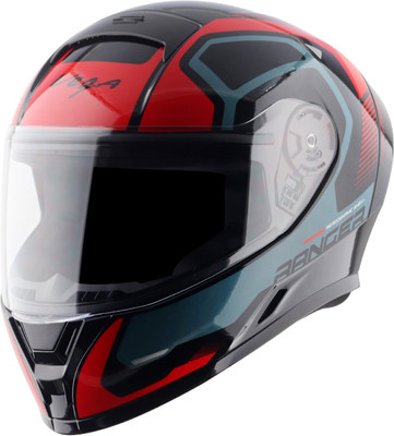 VEGA Ranger Crew Motorbike Helmet(Black Red)