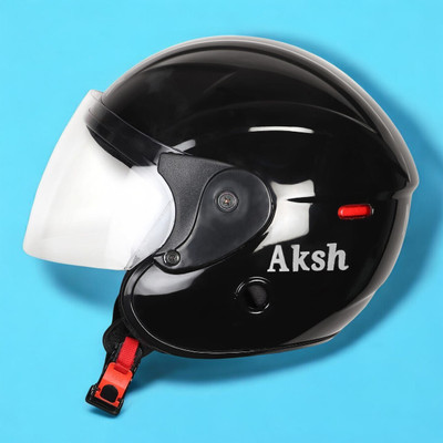 NOAX young men helmet for ridinggg motorbike-43 Motorbike Helmet(Black)