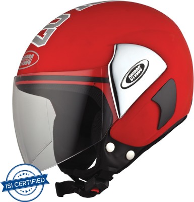 STUDDS Cub 07 Motorbike Helmet(Red)