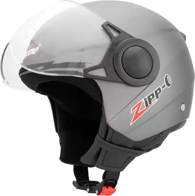 OZONE SV_OPENFACE HELMET_SUPER QUALITY_NEW MODEL_AD44 Motorbike Helmet(Silver)