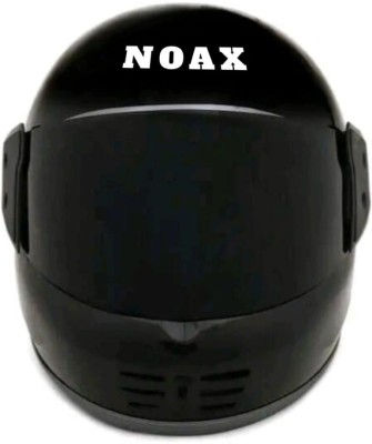 NOAX 6 jaali_full face blackplane Motorbike Helmet(Black)