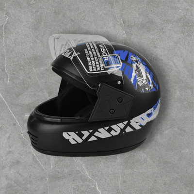 Font New_young men helmet for riding motorbike-340aaa-HELMAT_NEW_NOAX-340-BLUE Motorbike Helmet(Blue)