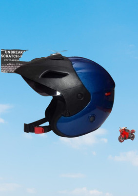 MonteX-1 New_Flip-up Bike helmet T124 Motorbike Helmet(Blue)