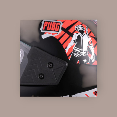 NOAX Unisex Full Face Helmet For Motorbikes -429-Red Motorbike Helmet(Red)