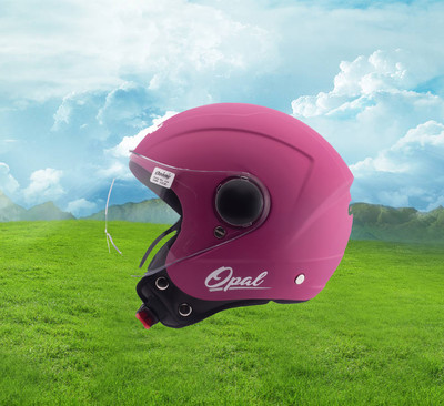 OZONE Opal helmet _openface_freesize_05 Motorbike Helmet(marroon)