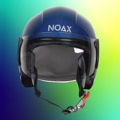 NOAX open helmetfor bike1109 Motorbike Helmet(Blue)