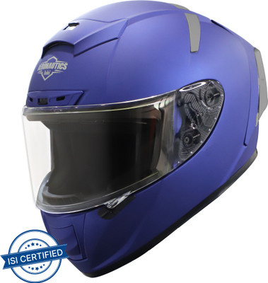 Steelbird SA-2 Aeronautics Motorbike Helmet(Y.Blue)