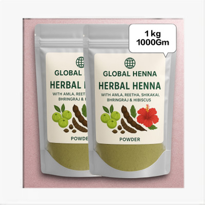 Beautoherb Mehandi powder for hair 9 Herb(994 g)