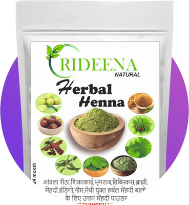 Rideena Organic and Best Rajesthani Herbal Henna Powder(1750 g)