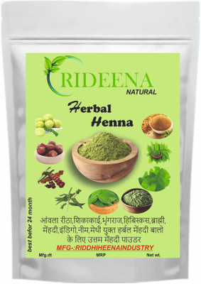 Rideena Organic and Best Henna Powder For Hair pack & Colour(400 g)