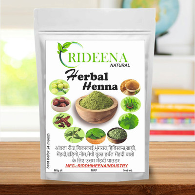 Rideena Best and Organic Mehandi Herbal Henna Powder(1800 g)
