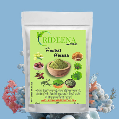 Rideena Best and Natural Henna Powder For Hair pack & Colour(1800 g)
