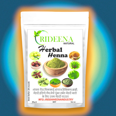 Rideena Best & Organic Herbal Henna Mehandi Powder For Hair Colour(1400 g)