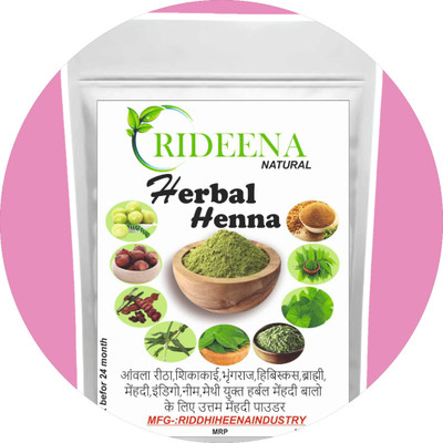 Rideena Best and Organic Rajesthani Herbal Henna Powder(750 g)