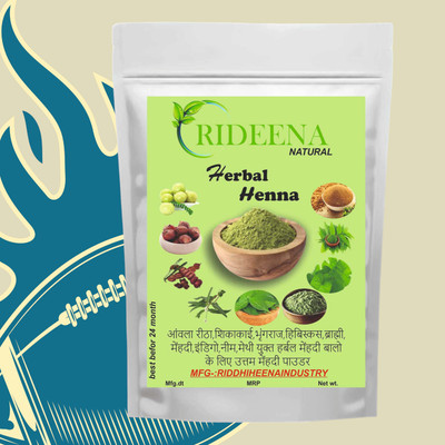 Rideena Organic & Natural Henna Powder For Hair Colour(1000 g)