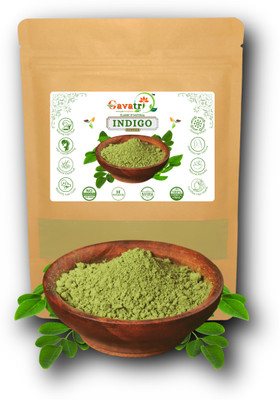 Gavatri Classic And Natural Indigo Leaves Powder 250 Gram(250 g)