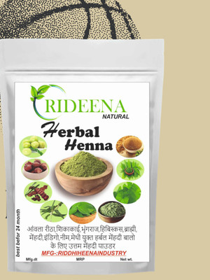 Rideena Natural & Organic Herbal Henna Mehandi Powder(1500 g)