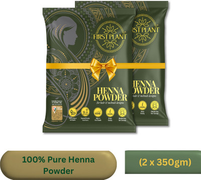 FIRST PLANT Premium Rajasthani HENNA POWDER, ORGANIC Henna for Hair Colour and Hair Care(700 g)