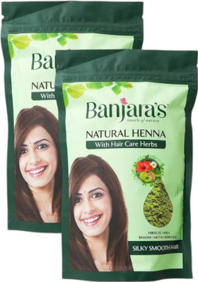 Banjaras Natural Henna Powder - 100g (Pack Of 2)(200 g)