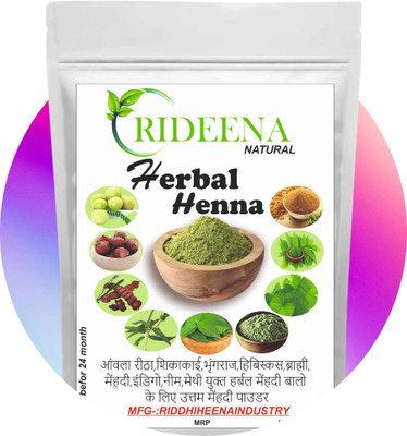 Rideena Natural & Organic Mehandi Herbal Henna Powder(1500 g)