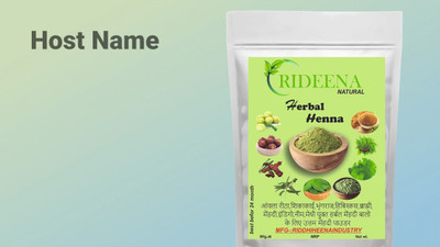 Rideena Organic and Best Henna Powder For Hair pack & Colour(1250 g)