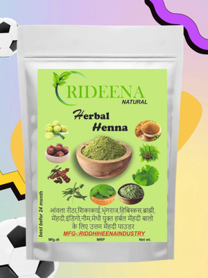 Rideena Pure & Organic Henna Powder For Hair Colour(800 g)