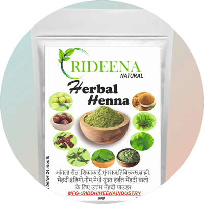 Rideena Pure & Organic Rajesthani Herbal Henna Powder(1250 g)