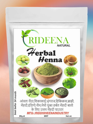 Rideena Best & Pure Herbal Henna Mehandi Powder For Hair Colour(1250 g)