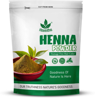 Havintha Natural Henna Powder for Hair Color, Shiny, Smoothning, Conditioning(200 g)