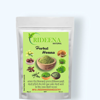 Rideena Organic and Pure Henna Powder For Hair pack & Colour(1000 g)