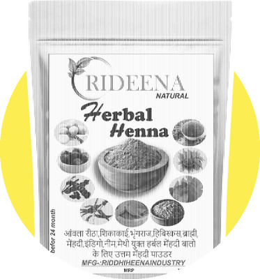 Rideena Natural and Pure Mehandi Herbal Henna Powder(1800 g)