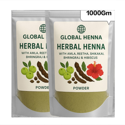 Beautoherb Mehandi powder for hair Hair Pack(950 g)