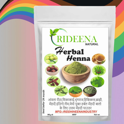 Rideena Best and Pure Herbal Henna Mehandi Powder For Hair Colour(1250 g)