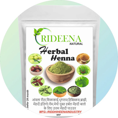 Rideena Pure and Best Rajesthani Herbal Henna Powder(500 g)