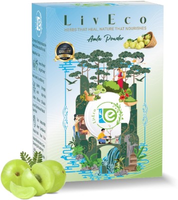 LivEco Organic Amla Powder For Hair| DIY Amla Hair Mask / Face Mask| No Preservatives(150 g)