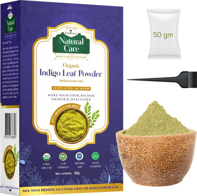 KOKILA Indigo Powder, Dark Brown Color, 1 Pack(50 g)