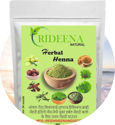 Rideena Best and Natural Henna Powder For Hair pack & Colour(1250 g)