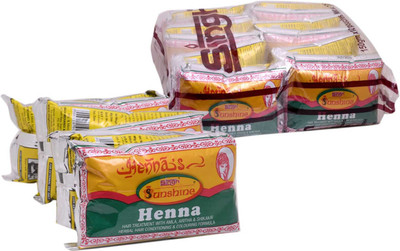 singh SUNSHINE HENNA MEHANDI POWDER (50GM x 20 pkt)(1000 g)