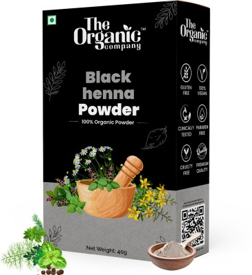 The Organic Company Hair Care Powder – Black Mehendi for Hair| Long Lasting Colour | Hair Dye | Pure(100 g)