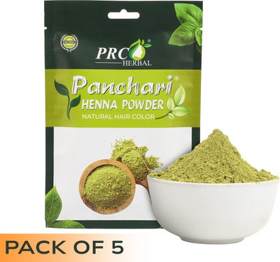 PRC HERBAL Organic Mehndi Powder for Hair Coloring | Soft, Shiny & Nourished Hair(500 g)