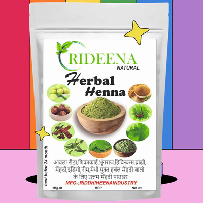 Rideena Best & Natural Mehandi Herbal Henna Powder(1500 g)