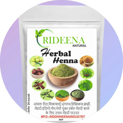 Rideena Best and Pure Rajesthani Herbal Henna Powder(1400 g)