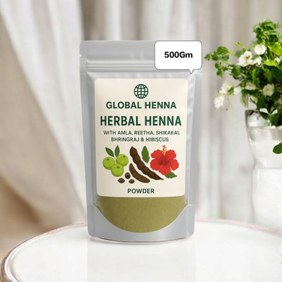 Beautoherb hena powder for hair colour Hair Pack(500 g)