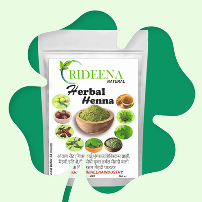 Rideena Natural and Pure Herbal Henna Mehandi Powder(1400 g)