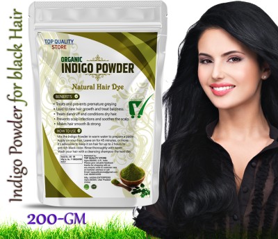 Top Quality Store Pure & Natural Indigo Leaf Powder For Hair Treatment(200 g)