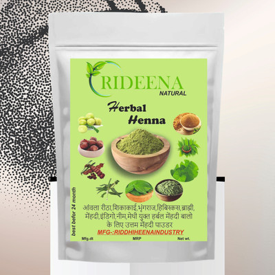 Rideena Best & Natural Henna Powder For Hair Colour(1400 g)