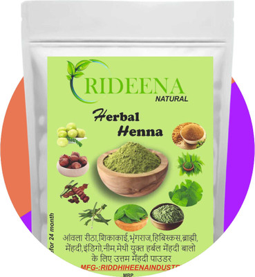 Rideena Natural & Best Henna Powder For Hair pack & Colour(1000 g)